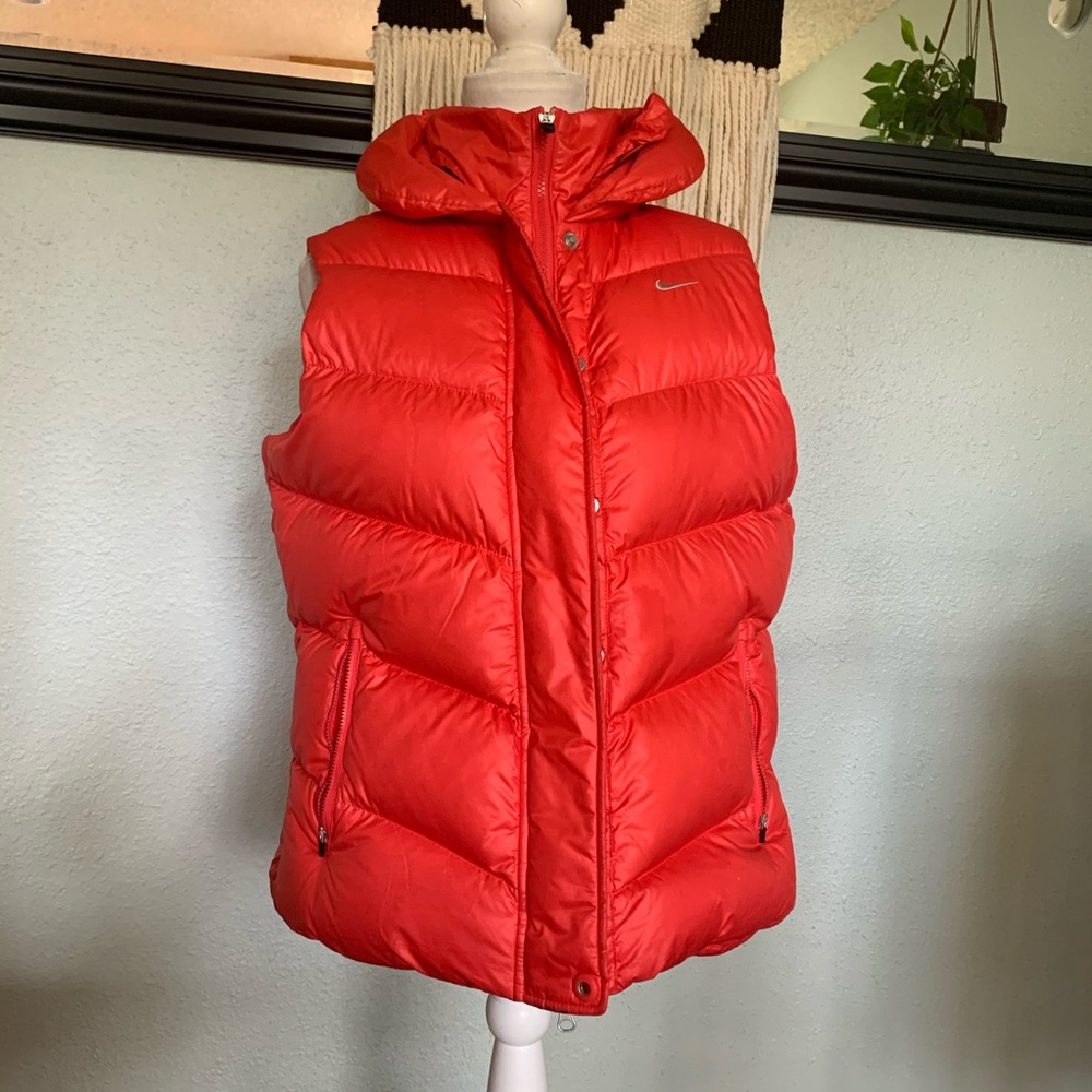 Nike 550 down puffer vest size Large